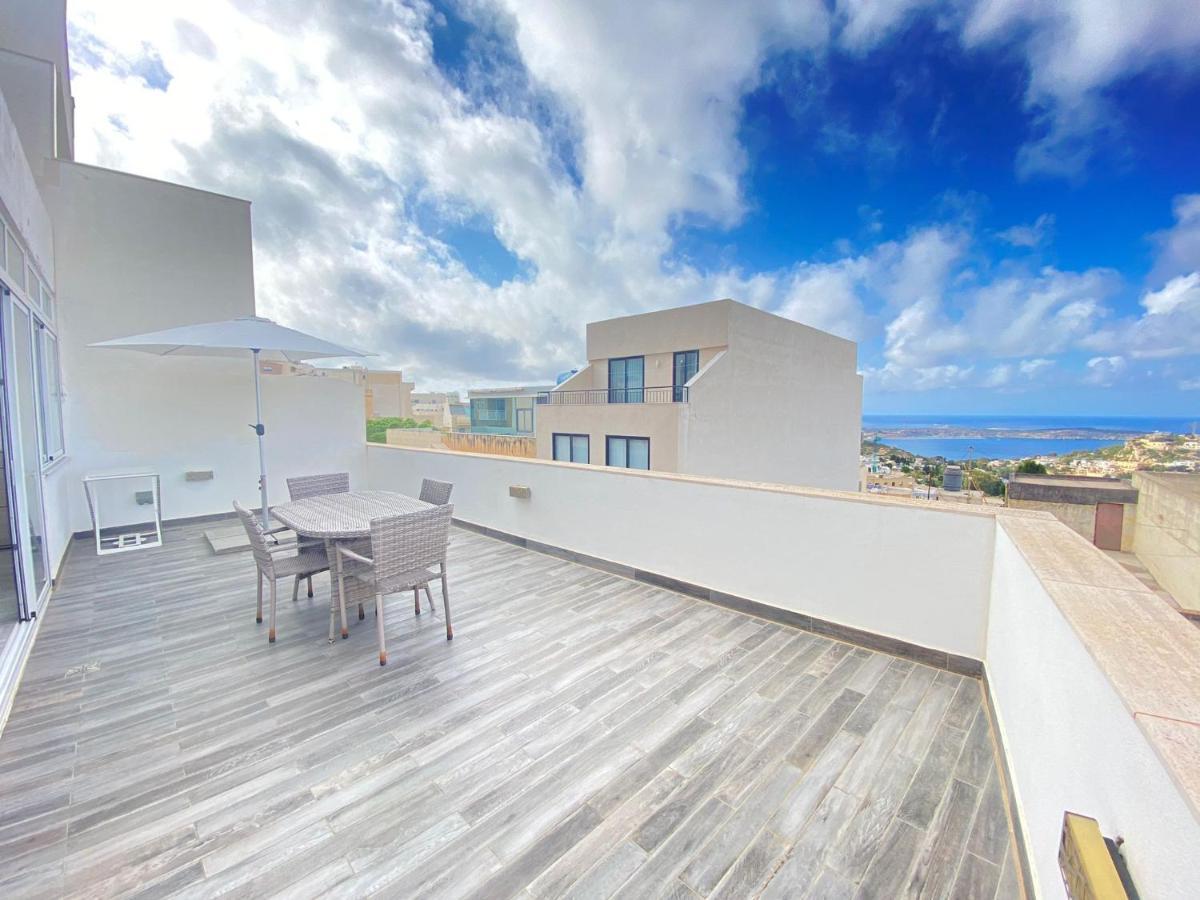 Apartmán Penthouse "Maltese Scent" Mellieħa Exteriér fotografie